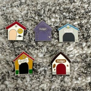 2019 Disney Dog House Wave C Hidden Mickey Pin Set‎ set of 5
